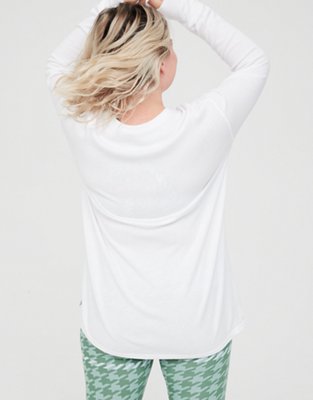 OFFLINE By Aerie Long Sleeve Crewneck T-Shirt