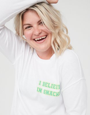 OFFLINE By Aerie Long Sleeve Crewneck T-Shirt