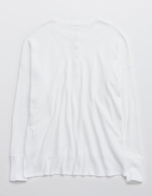 OFFLINE By Aerie Waffle Henley T-Shirt