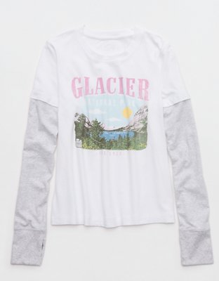 OFFLINE By Aerie Let's Stretch Two-fer T-Shirt