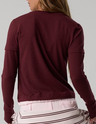 OFFLINE By Aerie Let's Stretch Two-fer T-Shirt