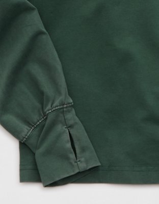 OFFLINE By Aerie OG Cotton Crewneck Long Sleeve T-Shirt