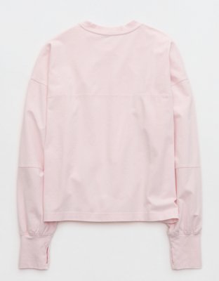 OFFLINE By Aerie OG Cotton Crewneck Long Sleeve T-Shirt