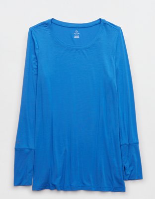 Женские футболки Aerie OFFLINE By Aerie Thumbs Up Oversized T-Shirt — фото 3