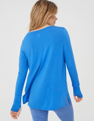 Женские футболки Aerie OFFLINE By Aerie Thumbs Up Oversized T-Shirt — фото 2
