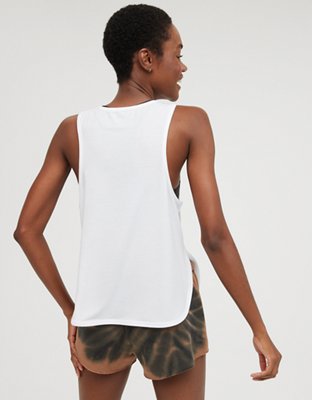 Женские топы Aerie OFFLINE Dog Graphic Classic Tank Top — фото 2