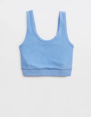 OFFLINE By Aerie Summer Lights Terry Tank Top