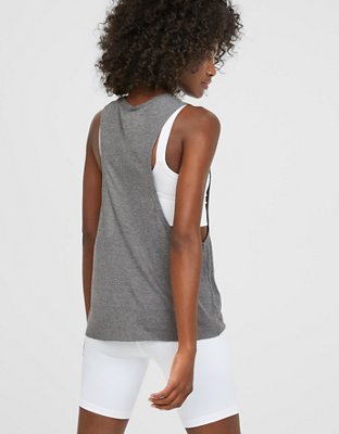 Женские топы Aerie OFFLINE Ribbed Tank Top — фото 2