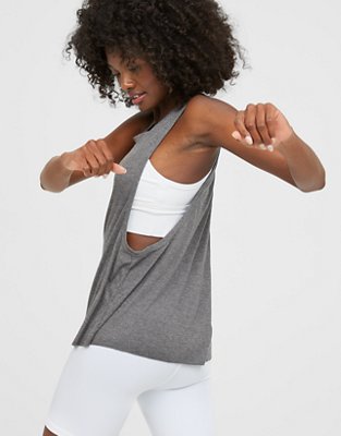 Женские топы Aerie OFFLINE Ribbed Tank Top — фото 4