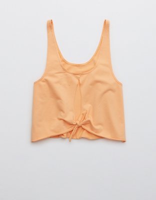 Женские топы Aerie OFFLINE Tie Back Tank Top — фото 4