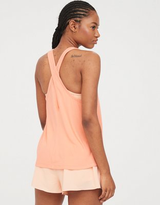 OFFLINE By Aerie Thumbs Up Jersey Ribbed Tank Top