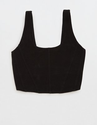 OFFLINE By Aerie PartyFavor Top de bra estilo corsé