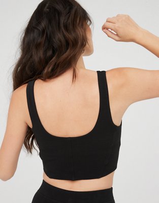 OFFLINE By Aerie PartyFavor Top de bra estilo corsé
