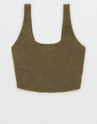 OFFLINE By Aerie PartyFavor Corset Bra Top