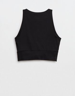 OFFLINE By Aerie Real Me XTRA Top Corto sin Mangas con Detalle Retorcido