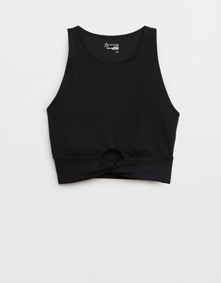 OFFLINE By Aerie Real Me Xtra Twist Crop Tank Top