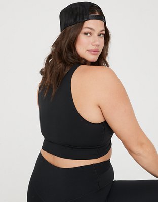 OFFLINE By Aerie Real Me XTRA Top Corto sin Mangas con Detalle Retorcido