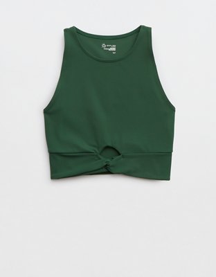 OFFLINE By Aerie Real Me XTRA Twist Crop Tank Top