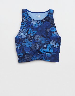 OFFLINE By Aerie Real Me Xtra Camiseta sin mangas corta con espalda retorcida