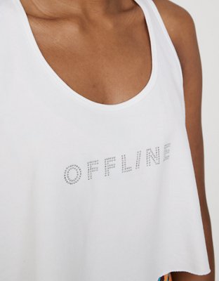 OFFLINE By Aerie OTT Crop Tank Top