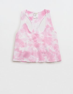 OFFLINE By Aerie OTT Top sin mangas supercorto