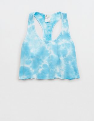 OFFLINE By Aerie OTT Top sin mangas supercorto