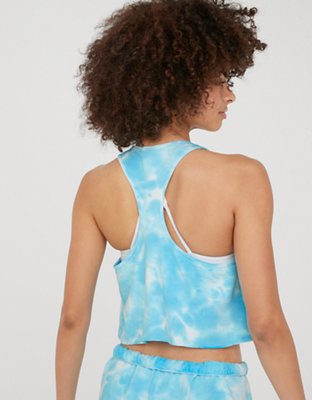 OFFLINE By Aerie OTT Top corto sin mangas