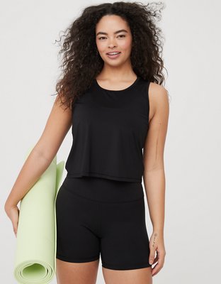 OFFLINE By Aerie Sweat Sesh Cropped Tank Top