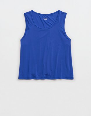 OFFLINE By Aerie Sweat Sesh Cropped Tank Top