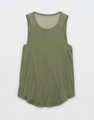 OFFLINE By Aerie Sweat Sesh Top sin Mangas