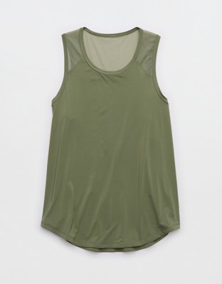 OFFLINE By Aerie Sweat Sesh Top sin Mangas