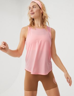 OFFLINE By Aerie Sweat Sesh Cropped Tank Top