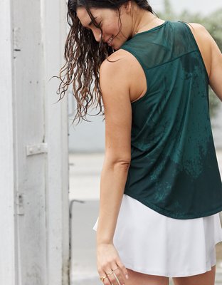 OFFLINE By Aerie Sweat Sesh Cropped Tank Top