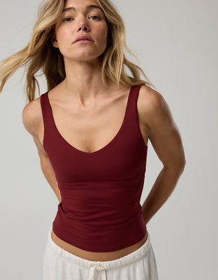 OFFLINE By Aerie Real Me Low Key Tank Top