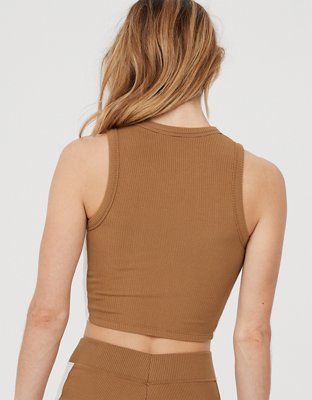 Женские топы Aerie OFFLINE By Aerie Thumbs Up Heavyweight Ribbed Tank Top — фото 3