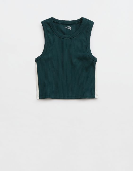 OFFLINE By Aerie Thumbs Up Heavyweight Ribbed Tank Top