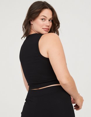 OFFLINE By Aerie Thumbs Up Heavyweight Ribbed Tank Top