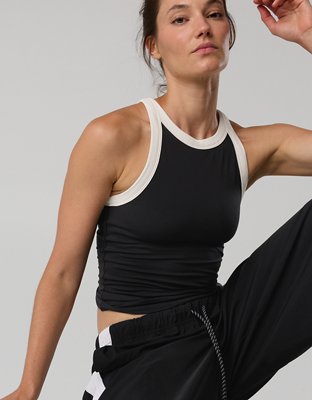 OFFLINE By Aerie Real Me Ringer High Neck Tank Top