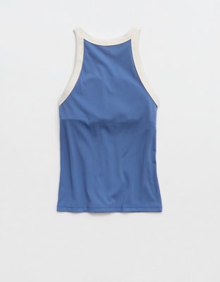 OFFLINE By Aerie Real Me Ringer High Neck Tank Top