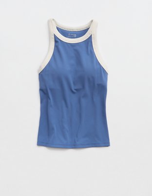 OFFLINE By Aerie Real Me Ringer High Neck Tank Top