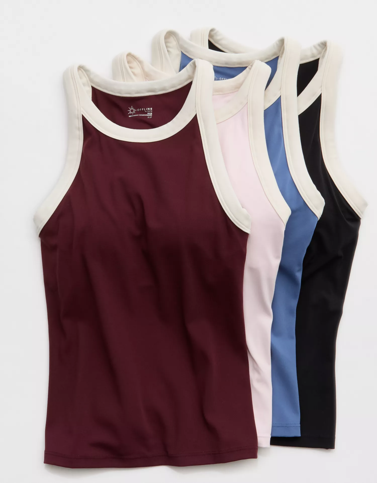 OFFLINE By Aerie Real Me Ringer High Neck Tank Top - thumbnail 6