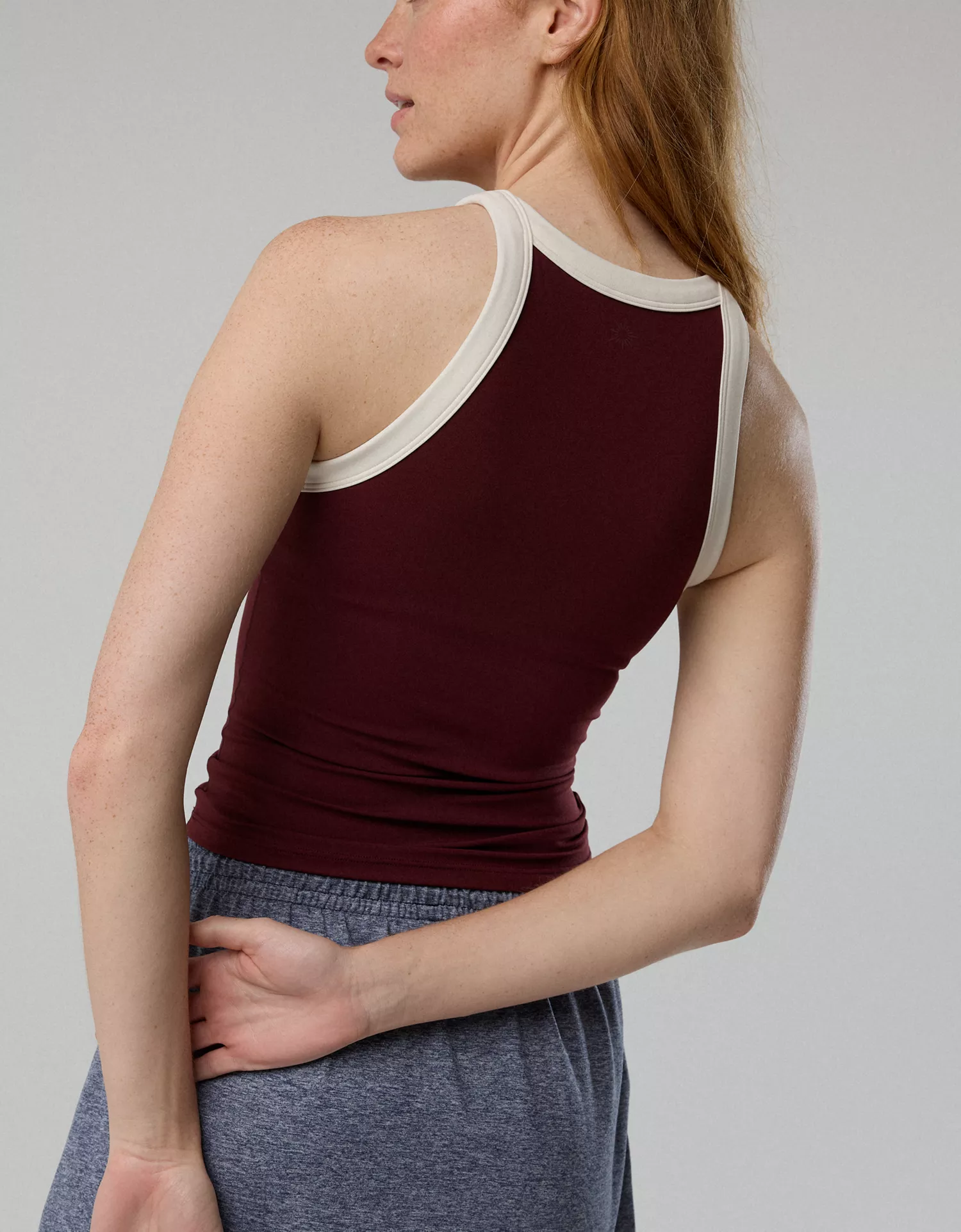 OFFLINE By Aerie Real Me Ringer High Neck Tank Top - thumbnail 2