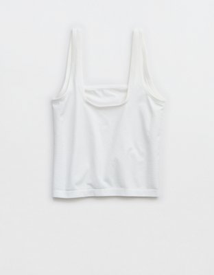 OFFLINE By Aerie Seamless Ribbed Tank Top