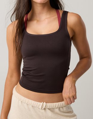 OFFLINE By Aerie Seamless Ribbed Tank Top