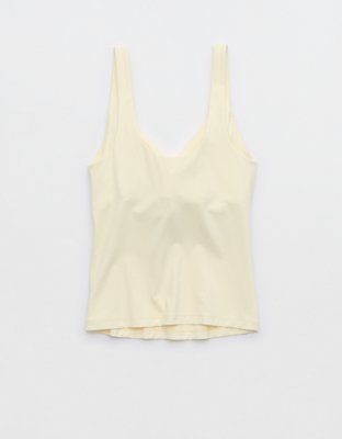 OFFLINE By Aerie Real Me Top sin Mangas Discreto