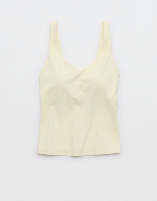 OFFLINE By Aerie Real Me Top sin Mangas Discreto