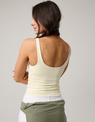 OFFLINE By Aerie Real Me Top sin Mangas Discreto