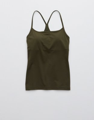 OFFLINE By Aerie Real Me Tank Top Womens Olive Daze XXL - 32964843 - By Brand THE FABRIC: Our Real Me fabric. Feels like the rea sku 32964843