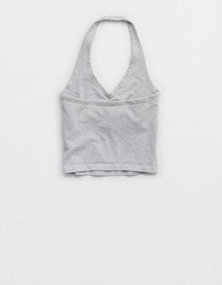 OFFLINE By Aerie OG Cotton Halter Tank Top