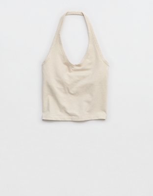 OFFLINE By Aerie OG Cotton Halter Tank Top